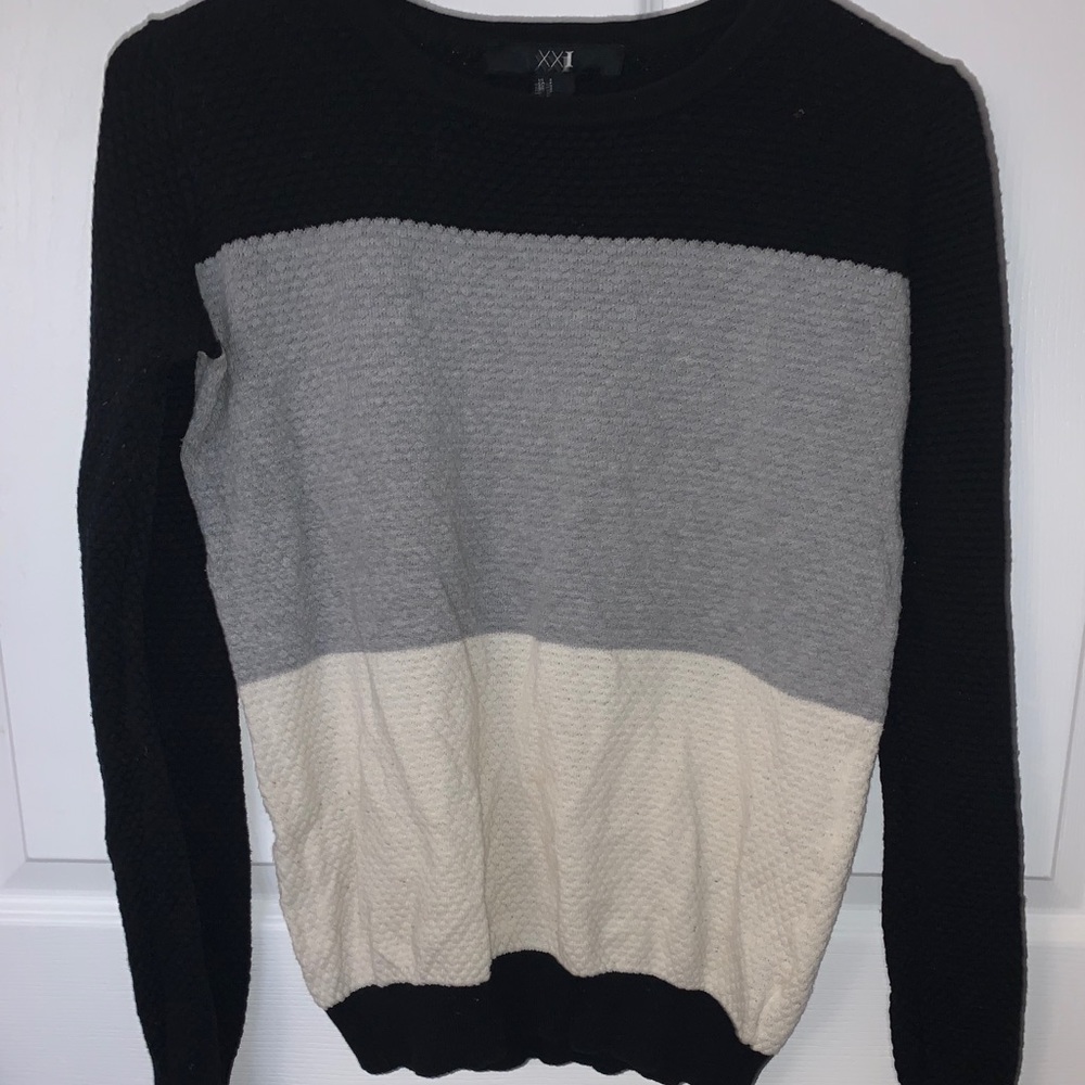 Color Block Sweater